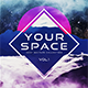 Your Space - Music Album Cover Abstract Artwork Template