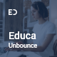 Educa - Distance Education & eLearning Unbounce Landing Page Template