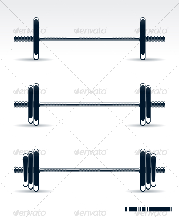Bodybuilding equipment - Sports/Activity Conceptual