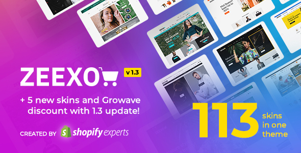 Zeexo – Multipurpose Shopify Theme – Multi languages & RTL support