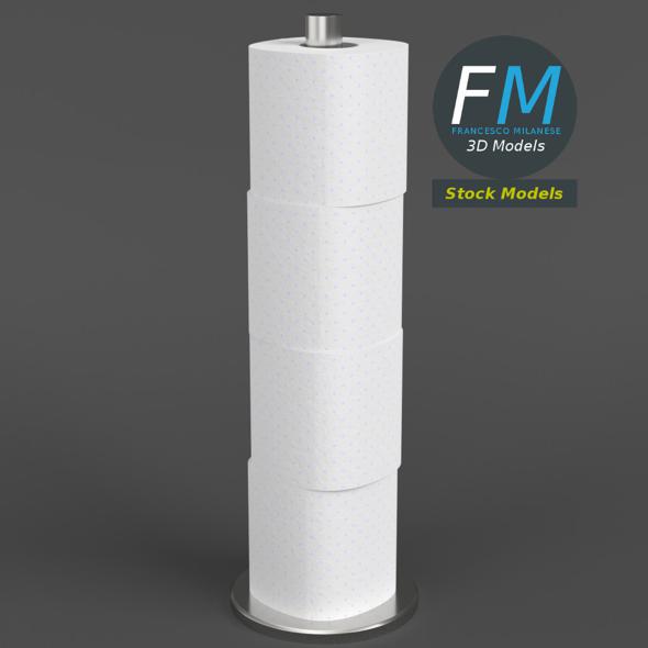 Toilet paper rolls - 3Docean 29417613