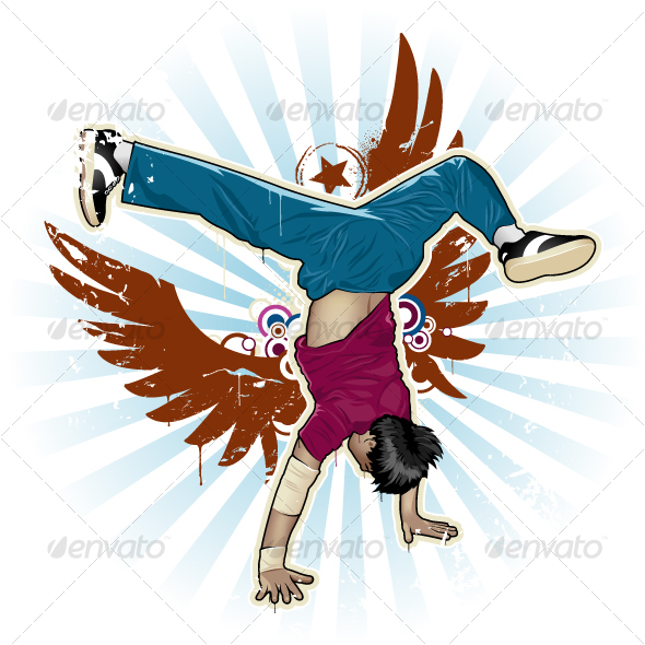 Breakdancer - People Characters