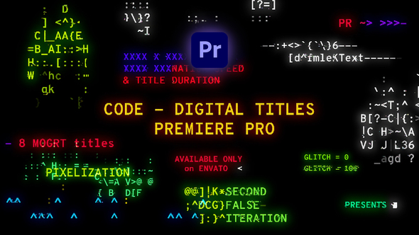 Code - Digital Titles | Premiere Pro
