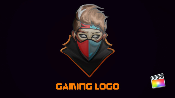 Gaming Glitch Logo Reveal