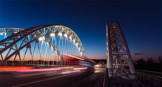 Vimmy Memorial Bridge Night