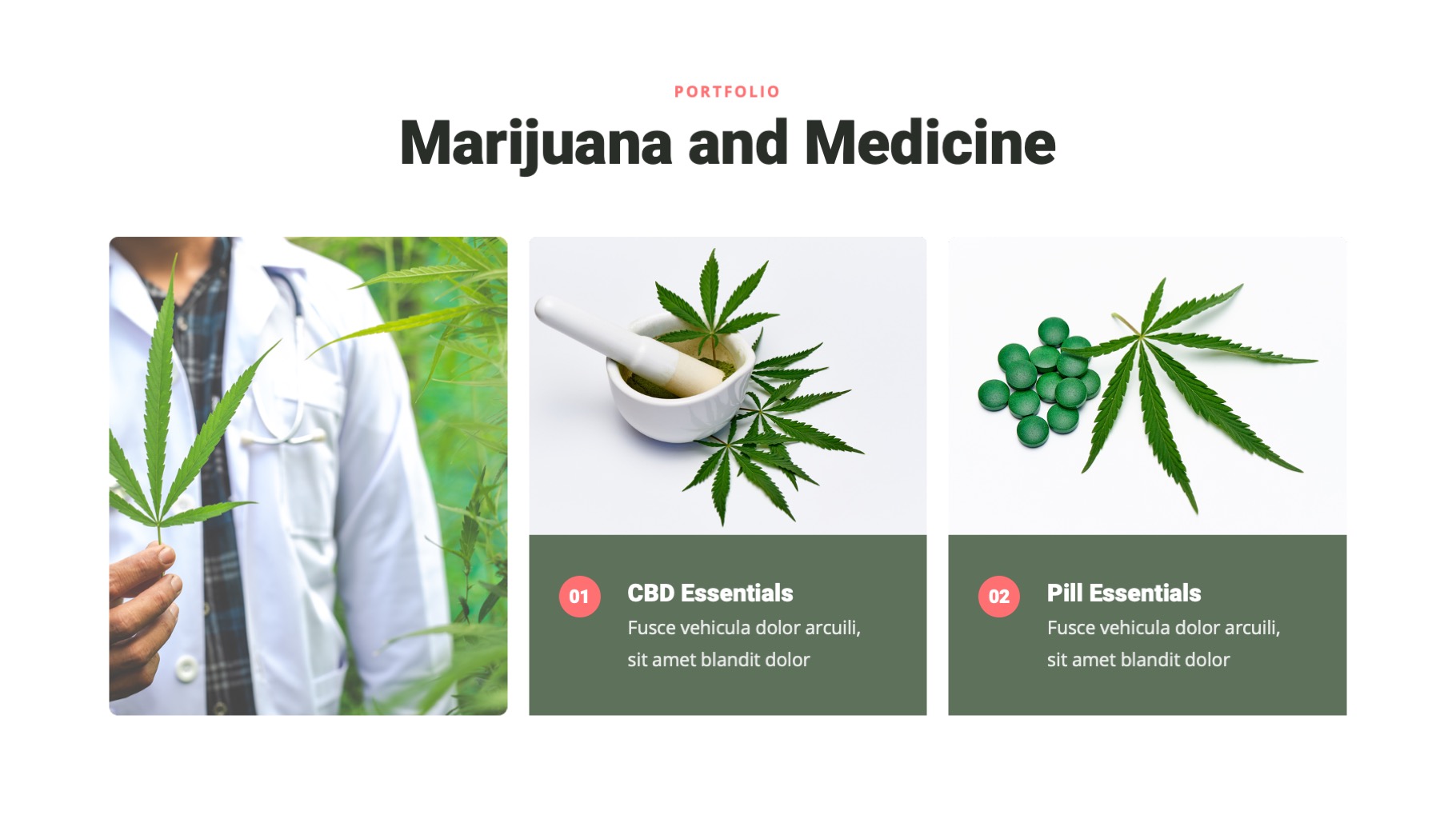 Green Casiva - Medical Marijuana & Cannabis Powerpoint Template ...