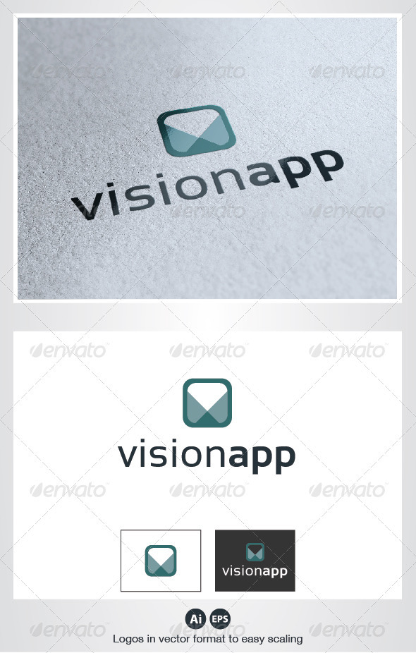 Vision App Logo - Symbols Logo Templates
