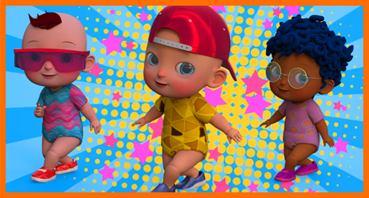 Cartoon Baby Dancers