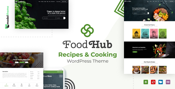 Foodhub - Recipes - ThemeForest 25164442