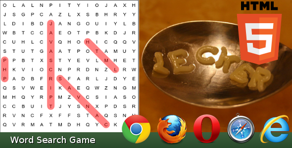 Word Search Game - CodeCanyon 2708856