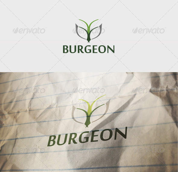 Burgeon Logo - Vector Abstract