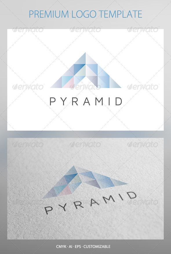 Pyramid Logo Template - Abstract Logo Templates