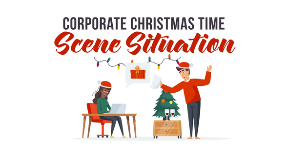 Corporate Christmas time - VideoHive 29437357