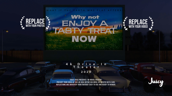 4k Drive-In Theater - VideoHive 29438070