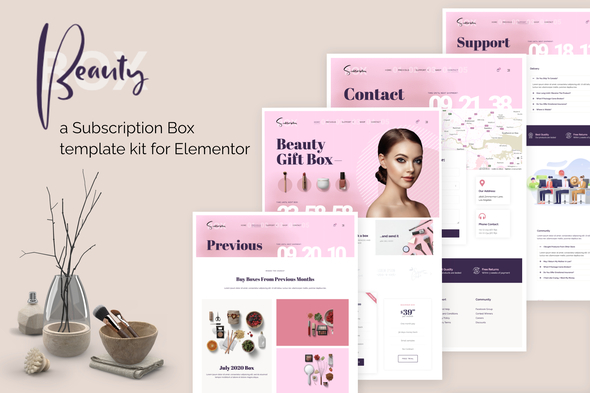 BeautyBox - Subscription - ThemeForest 28968283