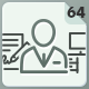 Office Animated Icons Set - Wordpress Lottie JSON SVG