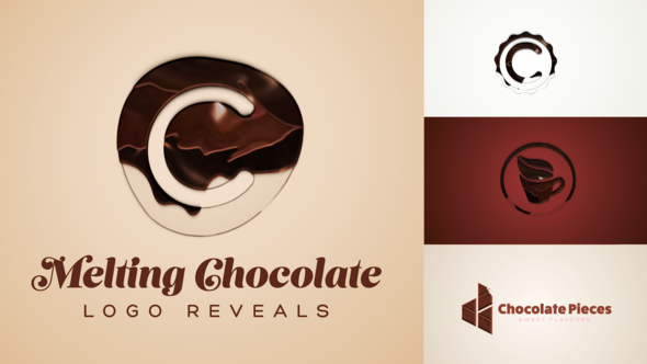 Melting Chocolate Logo - VideoHive 29455159