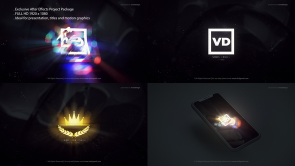 Glitch Logos Transitions - VideoHive 29456325