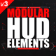 Modular HUD Elements Modular HUD Elements - VideoHive Item for Sale