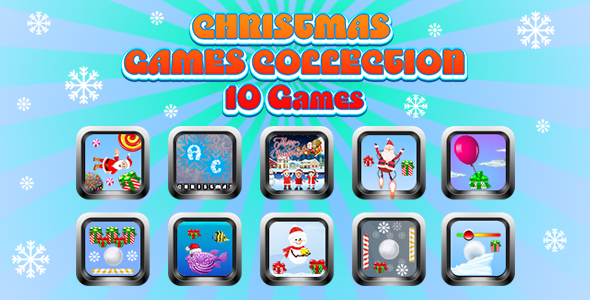 Game Collection 11 (CAPX and HTML5) 10 Games for Christmas