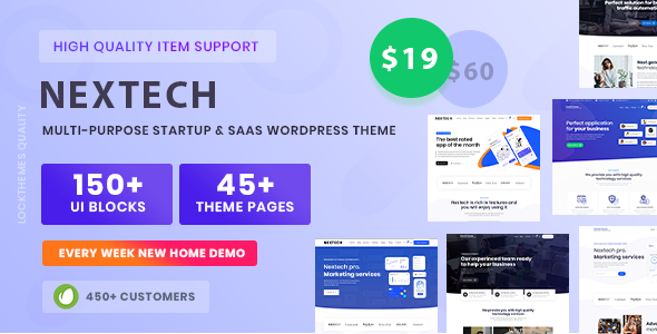 Download Nextech - Technology Startup & SaaS WordPress theme Free Nulled Nextech - Technology Startup & SaaS WordPress theme