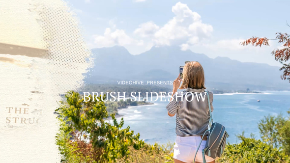 Brush Slideshow - VideoHive 29481736