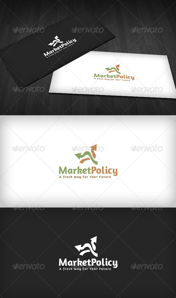 Market Policy Logo - Vector Abstract