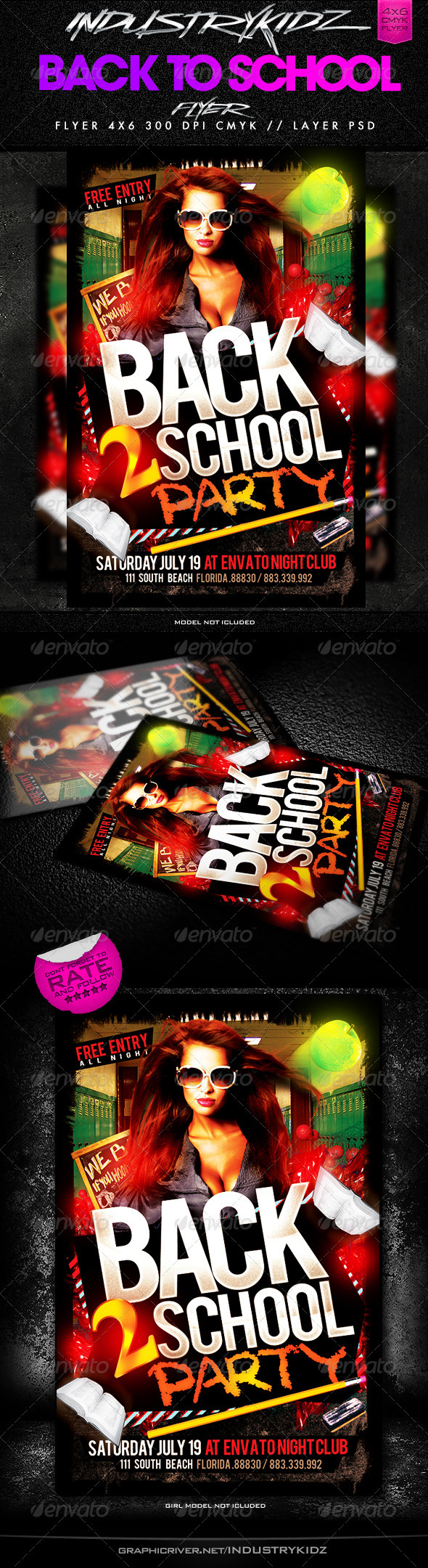 Back to School Flyer - Events Flyers