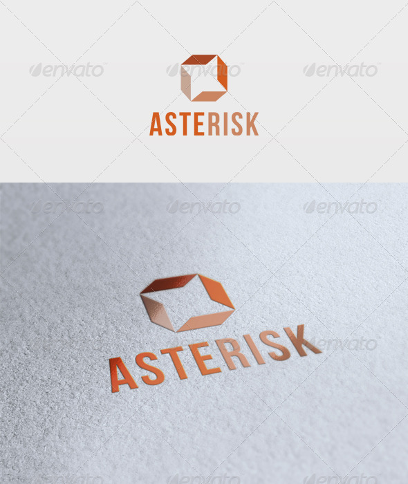 Asterisk Logo - Vector Abstract