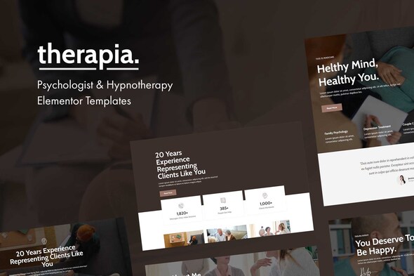 Therapia - PsychologistHypnotherapy - ThemeForest 26408801