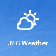 Jeg Weather Forecast WordPress Plugin - Add Ons for Elementor and WPBakery Page Builder
