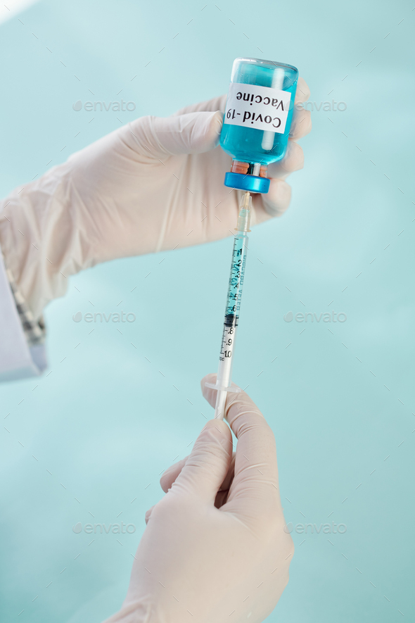 COVID-19 vaccine - Stock Photo - Images