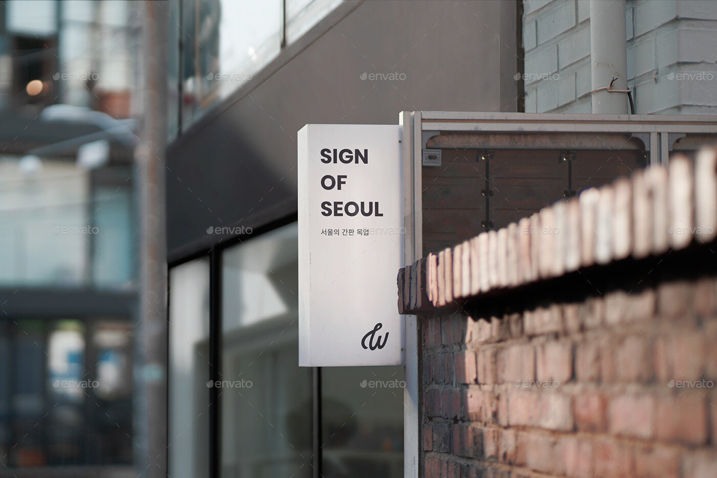 Download Outdoor Signage Mockup Of Seoul Vol 2 By Weenidy Graphicriver