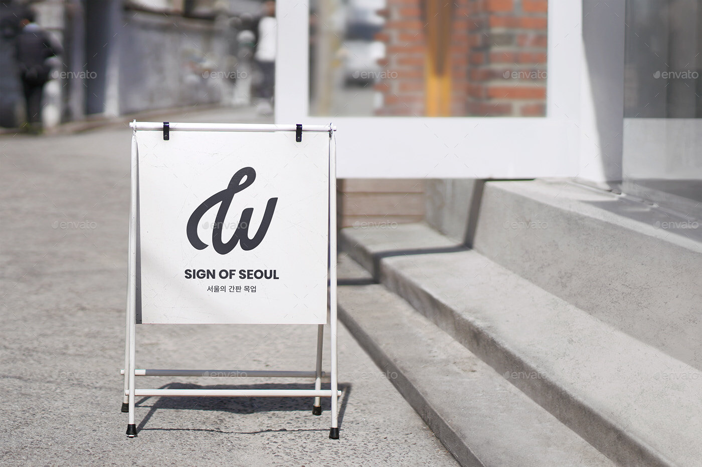 Download Outdoor Signage Mockup Of Seoul Vol 2 By Weenidy Graphicriver
