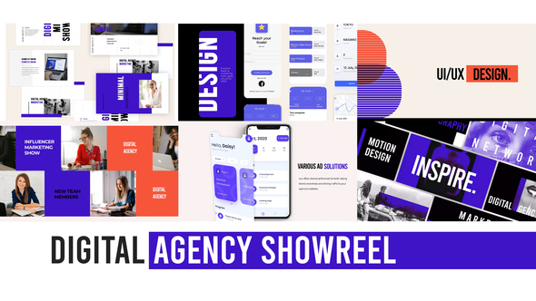 Digital Agency Web Showreel
