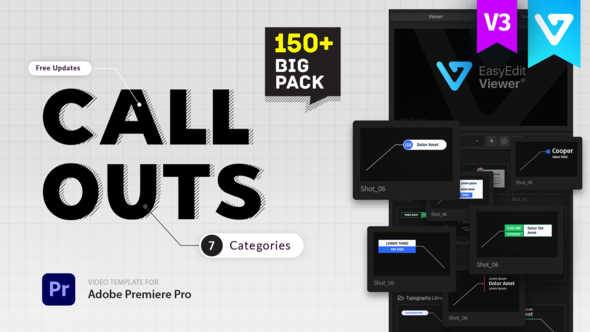 Big Pack Call-Outs | Premiere Pro