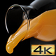 Pouring Orange Juice out of a Bottle - VideoHive Item for Sale