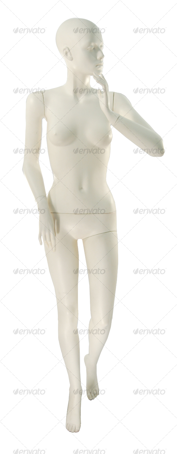 Mannequin - Clothes & Accessories Isolated Objects