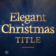 Elegant Christmas Title - VideoHive Item for Sale