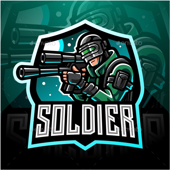 Soldier Esport, Vectors | GraphicRiver