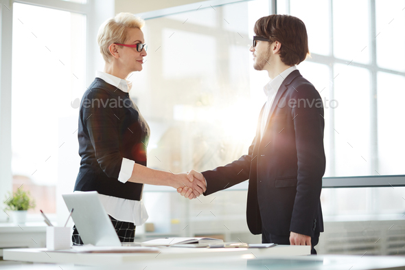 Gesture of trust - Stock Photo - Images