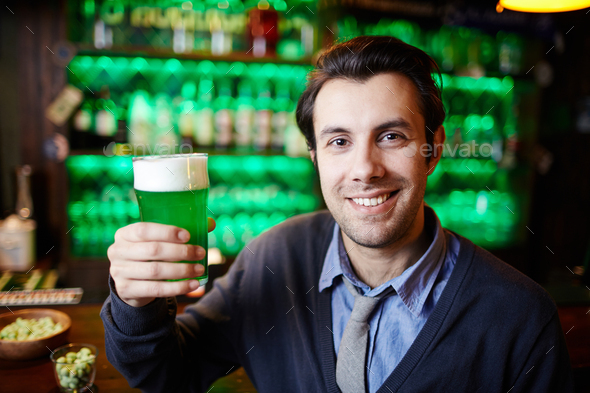 Guy in pub Stock Photo by Pressmaster | PhotoDune