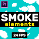 Smoke Elements // MOGRT - VideoHive Item for Sale