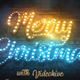 Merry Christmas Light Bulbs - VideoHive Item for Sale
