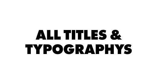 Typography Projects by Therealist Shop