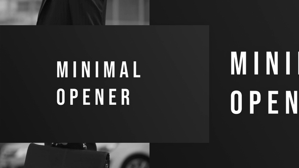 Minimal Opener - Dynamic Promo // DaVinci Resolve