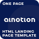 Ainotion Startup Landing Page Template