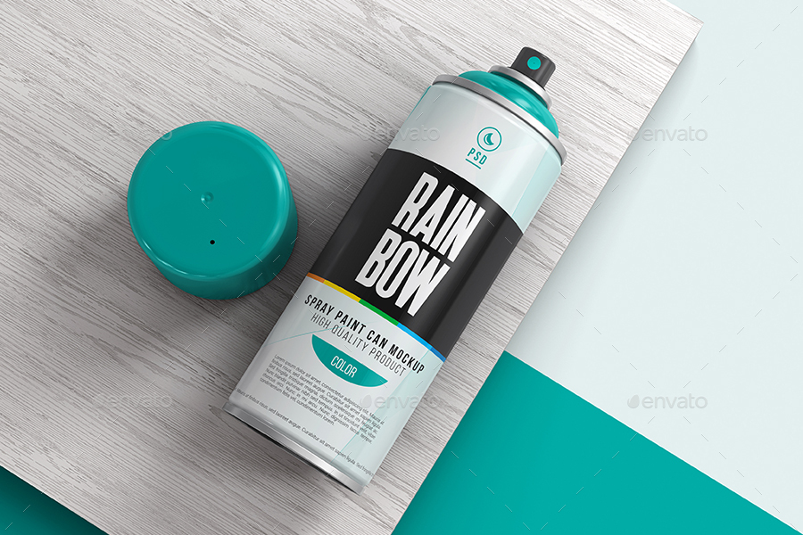Download Aerosol Spray Can Mockup 02 By Freesunka Graphicriver