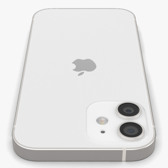 Apple Iphone 12 Mini White By Humster3d 3docean