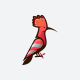 Bird Simple Mascot Logo Template